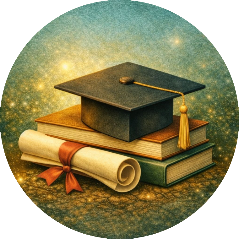 ícone representação cursos e formação institucional